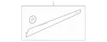 2077206822 - : Trim Strip for Mercedes-Benz Image