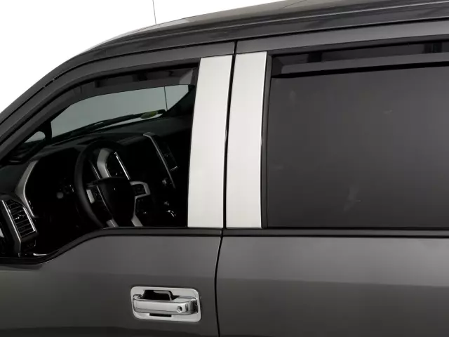 VFL3Z9920554E - Exterior: B-Pillar Trim, Bright Stainless Steel for Ford Image