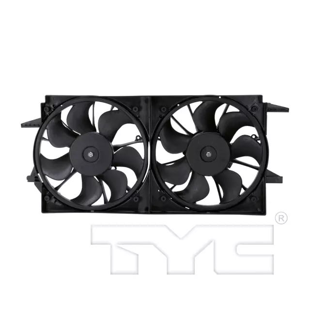 620090 - Cooling Systems: TYC Dual Radiator and Condenser Fan Assembly for TYC Image