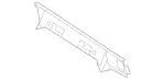 2046400514 - Rear End: Crossmember for Mercedes-Benz: C250, C300, C350, C63 AMG Image