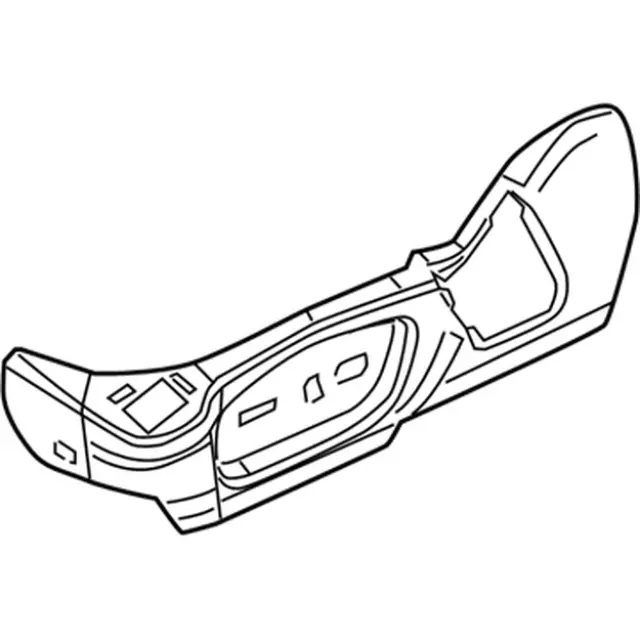 DG1Z5462187AB - Body: Valance for Ford: Police Interceptor Sedan, Police Interceptor Utility, Special Service Police Sedan, Taurus Image