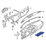 M1PZ78046A25AA - Body: 2021-2024 Ford Bronco Sport - Lower Plate for Ford: Bronco Sport Image