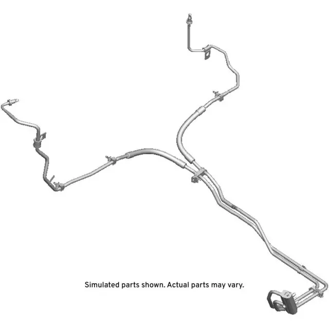 86560008 - Cooling System: Cooler Pipe for Chevrolet: Silverado 1500 LTD | GMC: Sierra 1500 Limited Image