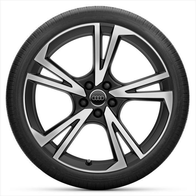 4K0071491LT7 - Wheels: 2020-2025 Audi - 21-Inch Falx Wheel for Audi: A6 allroad, A6 Quattro, S6 Image