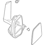 KT1Z17682J - Body: Mirror Assembly for Ford: Transit Connect Image