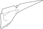 76935EG10A - Body: Upper Quarter Trim for Infiniti Image