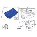 L1PZ6675A - : Oil Pan for Ford: Bronco Sport Image