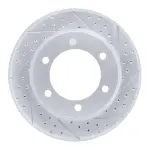83076121R - : DFC Geoperformance Rotor - Drilled and Slotted for DYNAMIC FRICTION Image