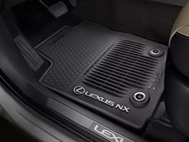 PT2067815020 - : All-Weather Floor Mat, Black for Lexus: NX200t, NX300, NX300h Image