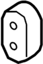 20651EG000 - : Exhaust Bracket for INFINITI: M35, M45 Image