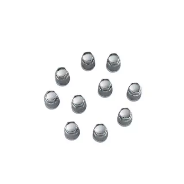 19154755 - Wheels: Lug Nut - With Stainless Steel Polished Cap for GM Image