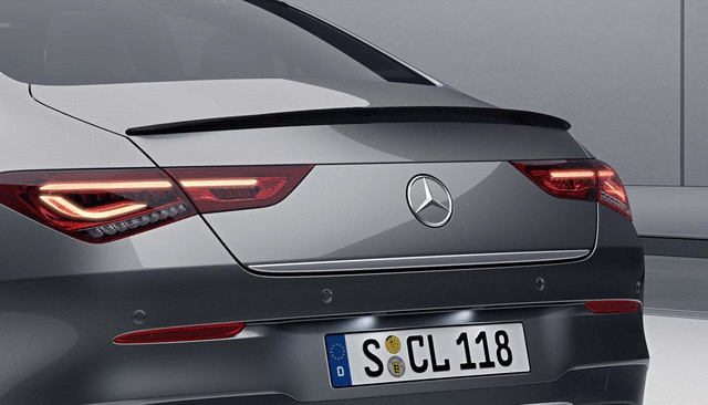 1187930200 - : Rear Spoiler Attachment for Mercedes-Benz Image