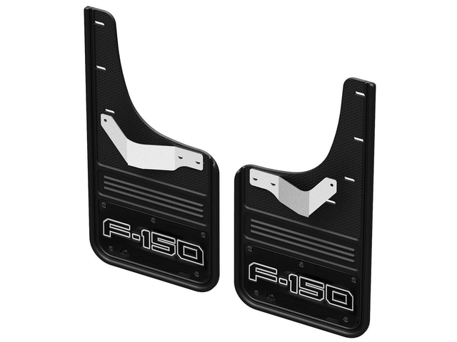 VML3Z16A550JB - : Splash Guards Rear Pair - Black Ford Logo for Ford Image