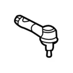 F5TZ3A131A - Steering: Outer Tie Rod for FORD Image