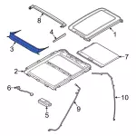 NZ6Z60500A26A - Body: Deflector for Ford Image