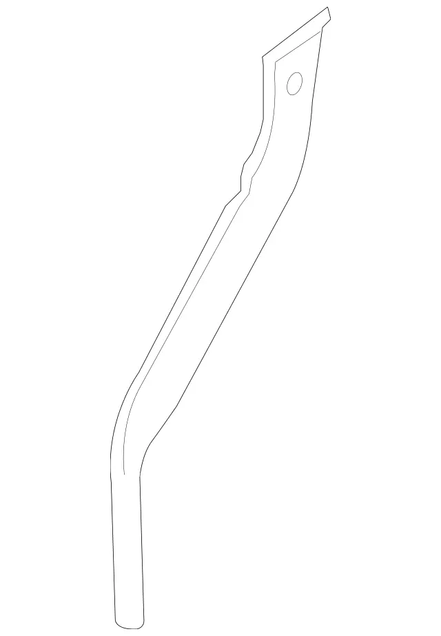 2218320190 - Heating and Ventilation: Drain Pipe for Mercedes-Benz: 250, 300S, CL550, CL600, CL63 AMG, CL65 AMG, S350, S400, S500, S550, S600, S63 AMG Image image