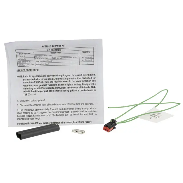 BU2Z14S411ABB - : Wire Assembly for Ford Image