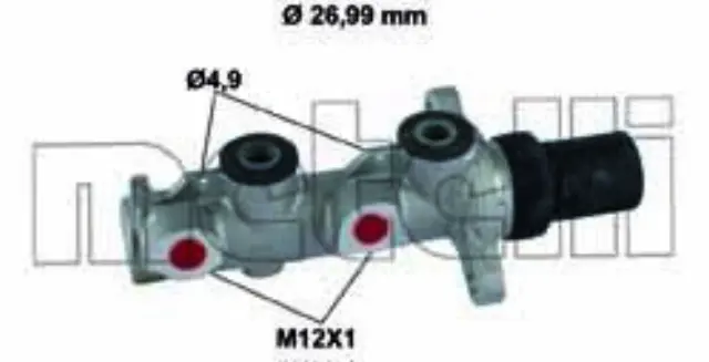 50798 - Brakes &amp; Brake Parts: Metelli Brake Master Cylinder for METELLI Image