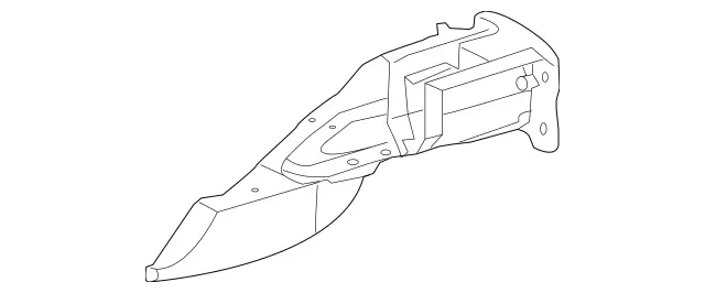 2126101726 - Substructure: Striker Plate for Mercedes-Benz: E350, E63 AMG, E63 AMG S Image image