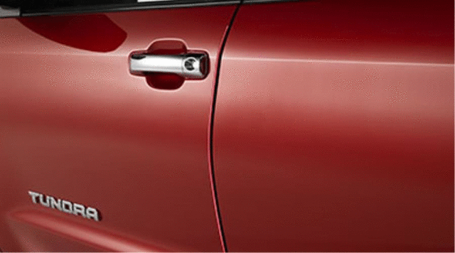 PT9363417100 - Exterior: 2021 Toyota Tundra - Door Edge Guard, Wind Chill Pearl for Toyota: Tundra Image