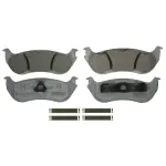 OEX881 - : OEX Rear Disc Brake Pad Set Premium Ceramic for WAGNER BRAKE Image