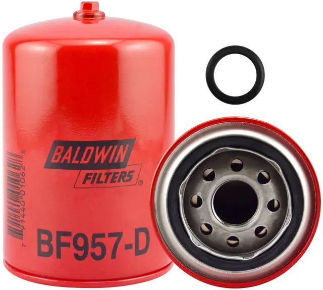 BF957D - : Fuel Spin-on with Drain for Baldwin Image