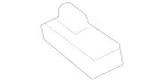 2217500893 - Trunk Lid: Handle for Mercedes-Benz Image