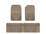 W38TNW25TN - : Tan All Weather Floor Mats for WeatherTech Image