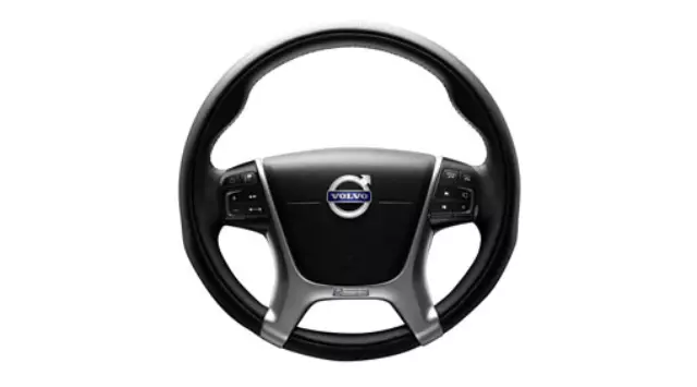 31390476 - Steering: Sport Leather Steering Wheel - Charcoal for Volvo Image
