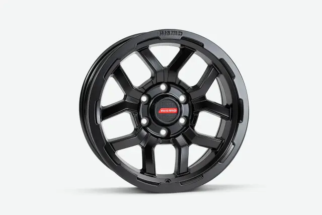 4030STTN01 - : NISMO Off Road Axis Black Wheel - 18"x 9" +15 Offset for Nissan: Armada, TITAN, TITAN XD Image