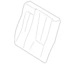 16392015477E74 - Body: Seat Cover for Mercedes-Benz Image