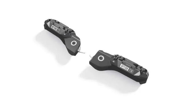 KIT017KA1 - Ergonomics &amp; Comfort: Option 719 Rider Footrests, Shadow for BMW-Motorrad Image