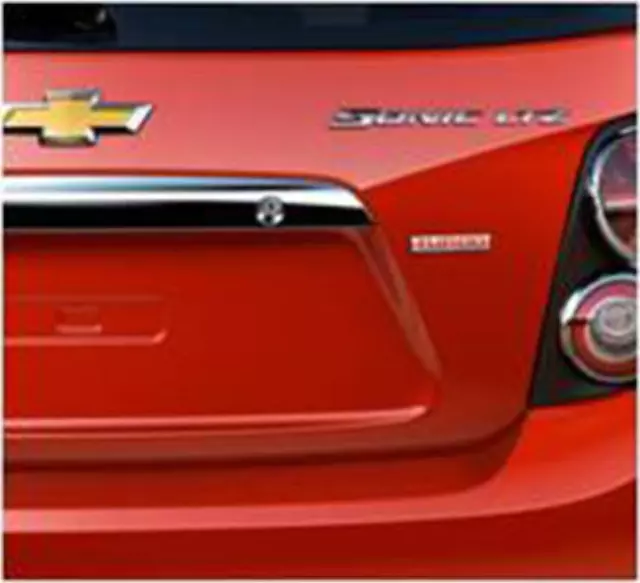 95270110 - Exterior: Lift Gate Applique for Chevrolet: Sonic Image