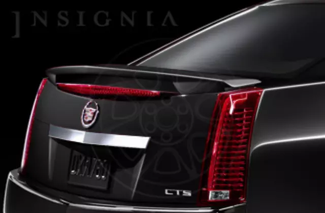 20944262 - : OEM NEW 08-10 GM Cadillac CTS Sedan Rear Wing Spoiler in Black Diamond 20944262 for Cadillac: CTS Image