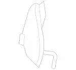 25388534009999 - Body: Tow Eye Cap for Mercedes-Benz Image