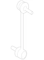 1643202132 - Springs, Suspension and Hydraulics: Link Rod for Mercedes-Benz Image