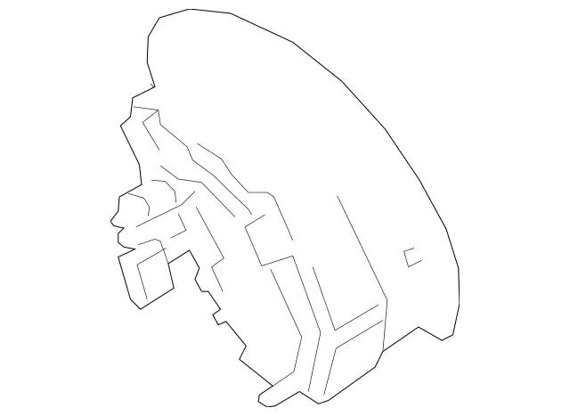 8607402 - Steering: Driver Airbag for Mercedes-Benz Image