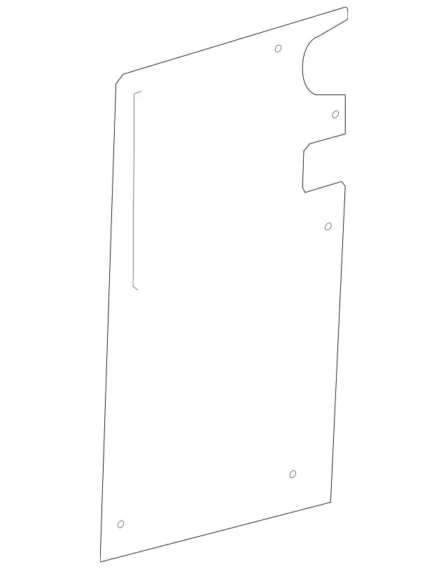 9076926403 - Body: Extension Panel for Mercedes-Benz Image