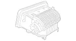 2468300703 - : Housing, Air Conditioner for Mercedes-Benz Image
