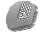 4671100A - : Street Series Dana 60 Front Differential Cover Raw w/ Machined Fins for aFe Power Image