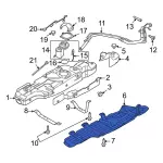 MB3Z9K014E - : Stone Deflector for Ford: Bronco Image