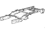 DL3Z5005DA - Body: Frame Assembly for Ford: F-150 Image