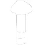 3251 - : Hexalobular Screw for Mercedes-Benz Image