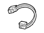 F3LY18C629A - HVAC: Harness for Lincoln: Mark VIII Image