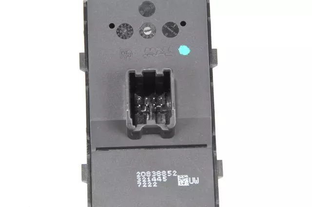 20838852 - : Jet Black Front Door Window and Multi-Function Switch for GM Image