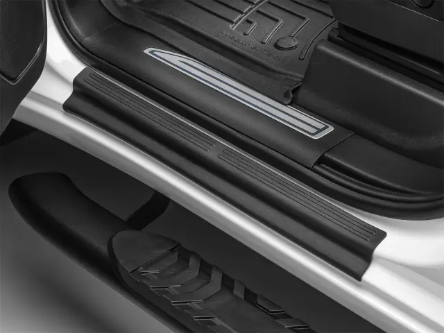 ST012K2 - Exterior: Black Sill Protector for WeatherTech Image