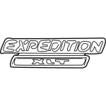 F75Z16720AB - Body: Nameplate for Ford: Expedition Image