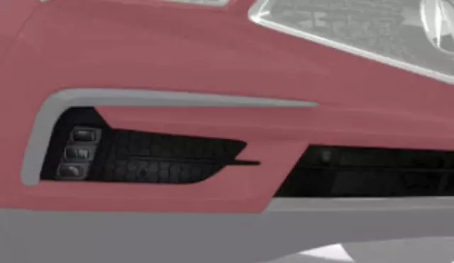 8V67TZ52D0H - Audio/Video: Parking Sensors - Performance Red Pearl for Acura Image