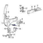 D5UZ19A760A - HVAC: Door Assembly for Ford: E-150 Econoline, E-150 Econoline Club Wagon, E-250 Econoline, E-350 Econoline, E-350 Econoline Club Wagon, Econoline Super Duty Image