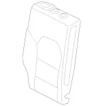 2469200216 - : Padding, Rear Seat Backrest for Mercedes-Benz: B Electric Drive, B250e Image